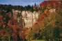 Wasserfall bei Klaus im Herbst (FarbfotoScan von Vorlage 27 x 18 cm)