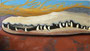 Croco:  Acryl auf Hartfaser Größe: 120x70