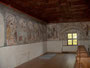 Burg Lauenstein, Betsaal: Malereien gereinigt, gefestigt, gekittet und retuschiert.