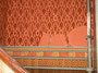 Kath.Kirche Sailauf: Malereien gereinigt, gefestigt, aufstehende Farbschollen niedergelegt, Fehlstellen gekittet und retuschiert. Größere  Stellen ergänzt.