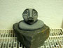 Minibüsten II:  Beton,  modeliert Größe: ca.6 x 5 cm, verkauft