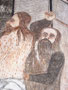 Burg Lauenstein, Betsaal: Malereien gereinigt, gefestigt und gekittet, Detail...
