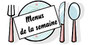 Les menus de la semaine...