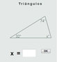 Ángulos en triángulos
