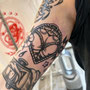 トラディショナルタトゥー　タトゥースタジオ　東京タトゥースタジオ　東京タトゥー
