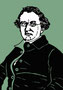Eduard Mörike, (1804 - 1875), geboren in Ludwigsburg, Deutschland, Lyriker, evang. Pfarrer. 