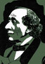 Hans Christian Andersen, (1805 - 1875), geboren in Odense, Dänemark, Märchenerzähler.