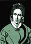 Annette von Droste-Hülshoff, (1797 - 1848), geboren bei Münster, Deutschland, Lyrikerin ("Die Judenbuche"), Musikerin.