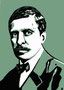 Hugo von Hofmannsthal, (1874 - 1929), geboren in Wien, Österreich, Schriftsteller, Dramatiker ("Jedermann"), Lyriker.