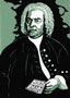 Johann Sebastian Bach, (1685 - 1750), geboren in Eisenach, Deutschland, Kirchenmusiker.