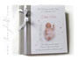 Personalisiertes Taufalbum - Eigenes Babyfoto, individueller Text, Fotoalbum in Lieblingsfarben.