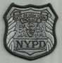 Parche Placa NYPD (agente) / Badge Patch NYPD (officer)