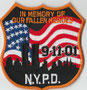 NYPD 9-11-01 In memory of Our Fallen Heroes