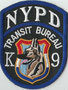 NYPD Unidad Canina Transporte/  NYPD K9 Transit Bureau