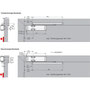 Türschliesser DORMAKABA TS 90 Impulse - silberfarbig - für Innentüren bis 1100 mm - mit Gleitschiene