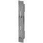 Kappenschliessblech - GLUTZ Modell B-1001.531 - verzinkt - 140x18/12 mm