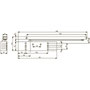 Türschliesser DORMAKABA TS 92B Contur Design - silberfarbig - für Innentüren bis 1100 mm