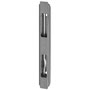 Kappenschliessblech - GLUTZ Modell B-1160.531 - Edelstahl - 160x20/14 mm