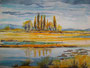 Neusiedlersee,Aquarell,32x24,2010 