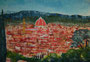 Florenz,Acryl gespachtelt,50x70,2011