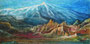 Teidelandschaft/Teneriffa,Pigmentlasur,30x60,2012