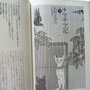 「小説現代 7月号」2011年6月22日　挿絵のお仕事三回目 （其の一）窓辺の猫ふたり。季節は梅雨なので、ペンで雨模様をザーザー描きました。