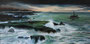 Die Schatzinsel (2011), 40 x 80 cm, Öl auf Leinwand