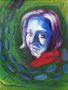 Britta (1994), 30 x 40 cm, Öl auf Leinwand