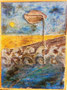 INSOSTENIBILE - Tecnica mista su tela, cm 40x30, anno 2011