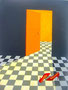 PRESENZA - Acrilico su tela, cm 40x30, anno 2009