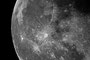 Krater Copernicus und Kepler am 16.11.2008, Canon EOS 450D an ETX-90PE - Okularprojektion durch 15 mm SWAN (83x), 1/5 sec, ISO 100, S/W