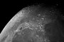 Krater Aristoteles, Eudoxus, Plato und Archimedes am 16.11.2008, Canon EOS 450D an ETX-90PE - Okularprojektion durch 15 mm SWAN (83x), 1/5 sec, ISO 100, S/W
