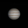 Jupiter am 09.04.2015, Celestron C9.25 auf WS240GT,  ZW Optical ASI174MM, Zeiss Abbe-Barlow, F=6000 mm, f/25,  Baader RGB-Interferenzfilter