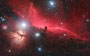 Pferdekopfnebel (B33) und Flammennebel (NGC2024) im Sternbild Orion, 68x600sec H-Alpha, 60x300sec Luminanz mit der ASI6200MM am TEC140ED, 109x180sec RGB mit dem ZWO DuoBand-Filter mit der Canon Ra am TMB 105