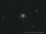 Spiralgalaxien Messier 100 und NGC 4312 mit Nachbargalaxien im Sternbild  Coma Berenices , TEC 140mm APO auf CGEM, ALCCD6c pro, F= 980 mm, f/7, 67x 600sec, IDAS LP2-Filter, Guiding mit Lacerta M-GEN an 9x50-Sucher