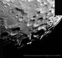 Krater Clavius und Umgebung am 25.01.2010 (1. Viertel), Celestron C9.25 (CGEM), F=2350mm, f/10, DMK21AU04.AS, IR-Passfilter, Mosaik aus 2x  640x480 (10% von 1000 bzw. 10% von 2000 Bildern), s/w