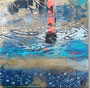 25 x 25.  Mixed média