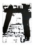  © Schidlo; Das Signum I, Lithotusche, 2015; Lithografie auf Bütten