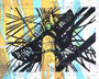 © Schidlo 2013/22, "Hinaus auf See!"; Holzschnitt auf original Seekarte; Unikat,verkauft