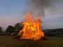 Bild: Wünschendorf Erzgebirge Maibaum Hexenfeuer 2025