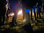 Bild: Hexenfeuer Maibaum Wünschendorf Erzgebirge 2024
