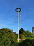 Bild: Wünschendorf Erzgebirge Maibaum Hexenfeuer 2025