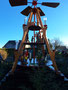 Bild: Wünschendorf Erzgebirge Pyramidenanschieben 2024 
