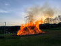 Bild: Hexenfeuer Maibaum Wünschendorf Erzgebirge 2024