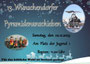 Bild: Wünschendorf Erzgebirge Pyramidenanschieben 2023