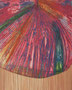 Cielo rojo 50x40cm Colagrafía, punta seca 2004