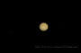 ついでに木星も撮影。　ガリレオ衛星エウロパやガニメデが写っています。2011.12.09 　セレストロン23,5ｃｍシュミットカセグレン望遠鏡で撮影。