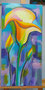 Acrylbild gemalt im Kurs AtelierMo