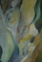 Acrylbild von Diplom Designerin Brigitte Weiand - Körperlandschaft