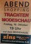 Abend Shopping Modehaus Zins